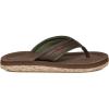 imageSanuk Mens Tide Rush  Flip Flops for Men  Mens Sandals  Beach Sandals  Supportive ampamp Lightweight  Comfort FootbedDark Brown