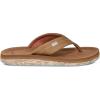 imageSanuk Mens Tide Rush  Flip Flops for Men  Mens Sandals  Beach Sandals  Supportive ampamp Lightweight  Comfort FootbedTan