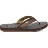 imageSanuk Mens Ziggy Plush  Flip Flops for Men  Mens Sandals  Beach Sandals  Supportive ampamp Lightweight  Comfort FootbedBrown