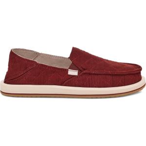 imageSanuk Donna Quilted  Women LoafersFired Brick