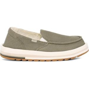 imageSanuk Womens Donna Mesa Loafers  Womens Shoes  Slip On Shoes for Women  Womens Slipon Loafers  Memory Foam FootbedOlive