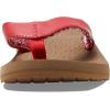 imageSanuk Yoga Mat II  Flip Flops for Women  Yoga Sandals For Women  Womens Beach Sandals  Memory Foam FootbedBittersweet Red