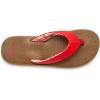 imageSanuk Yoga Mat II  Flip Flops for Women  Yoga Sandals For Women  Womens Beach Sandals  Memory Foam FootbedCherry Red