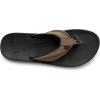 imageSanuk Mens Cosmic Seas Mesh  Water Resistant Mens Flip Flops  Water Friendly ampamp Lightweight  Molded EVA FootbedCacao