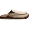 imageSanuk Mens You Got My Back Mule  Mens Shoes  Slip On Shoes for Men  Mens Slipon Loafers  Memory Foam FootbedTan