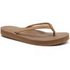 imageSanuk Yoga Joy  Flip Flops for Women  Yoga Sandals For Women  Womens Beach Sandals  Memory Foam FootbedTan