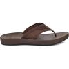 imageSanuk Mens Cosmic Seas Mesh  Water Resistant Mens Flip Flops  Water Friendly ampamp Lightweight  Molded EVA FootbedBrown