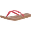 imageSanuk Yoga Spree 4  Flip Flops for Women  Yoga Sandals For Women  Womens Beach Sandals  Memory Foam FootbedBittersweet Red