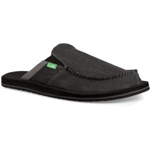 imageSanuk Mens You Got My Back Mule  Mens Shoes  Slip On Shoes for Men  Mens Slipon Loafers  Memory Foam FootbedDark Charcoal
