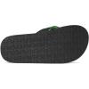 imageSanuk Mens Bubblecush  Flip Flops for Men  Mens Sandals  Beach Sandals  Supportive ampamp Lightweight  Comfort FootbedGreen