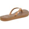 imageSanuk Yoga Spree 4  Flip Flops for Women  Yoga Sandals For Women  Womens Beach Sandals  Memory Foam FootbedTan