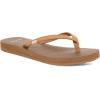 imageSanuk Yoga Spree 4  Flip Flops for Women  Yoga Sandals For Women  Womens Beach Sandals  Memory Foam FootbedTan