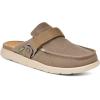 imageSanuk Mens Happy Hour Lite  Bottle Opener Buckle  Slip On Shoes for Men  Mens Loafers  Removable EVA InsoleTaupe
