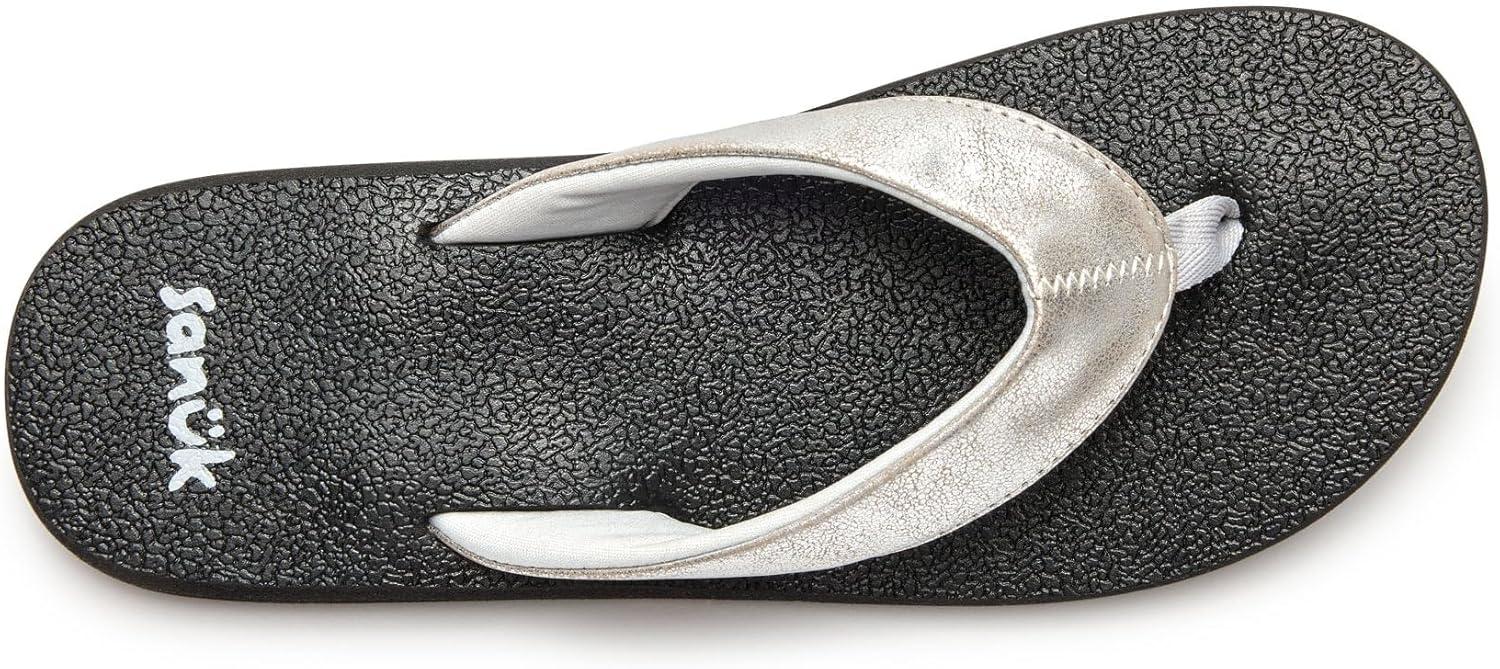 imageSanuk Yoga Mat II Metallic  Women SandalsSilver