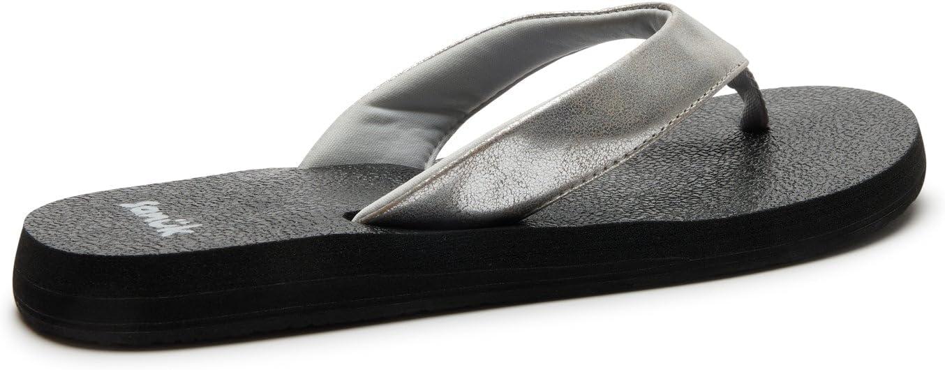 imageSanuk Yoga Mat II Metallic  Women SandalsSilver