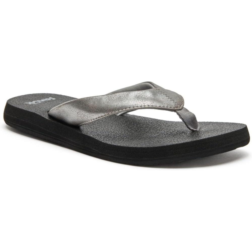 imageSanuk Yoga Mat II Metallic  Women SandalsSilver