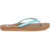 imageSanuk Yoga Joy  Yoga Mat Footbed  Flip Flops for Women  Yoga Sandals For Women  Womens Beach Sandals Sky Blue