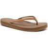 imageSanuk Yoga Joy  Yoga Mat Footbed  Flip Flops for Women  Yoga Sandals For Women  Womens Beach Sandals Tan