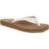 imageSanuk Yoga Joy  Yoga Mat Footbed  Flip Flops for Women  Yoga Sandals For Women  Womens Beach Sandals White