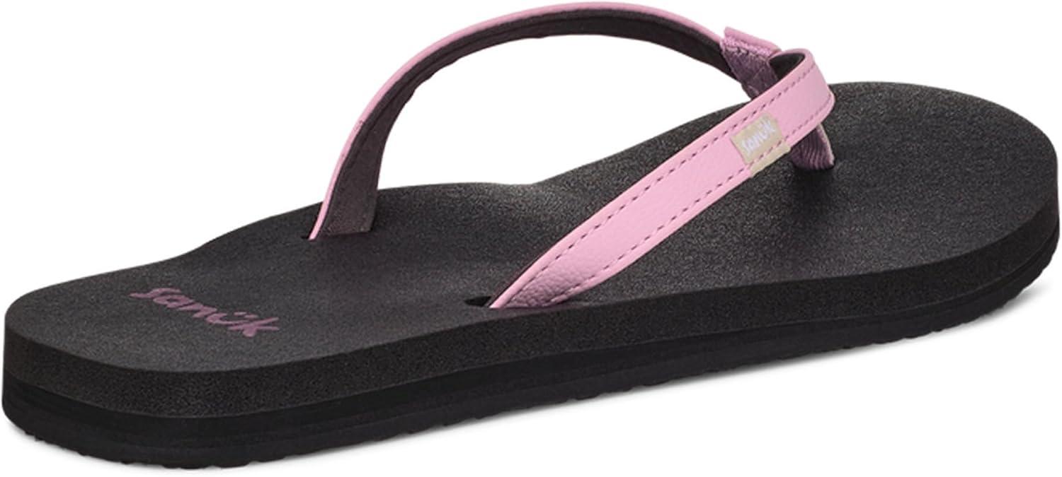 imageSanuk Yoga Joy Vintage Floral  Flip Flops for Women  Yoga Sandals For Women  Womens Beach Sandals  Memory Foam FootbedFragrant Lilac