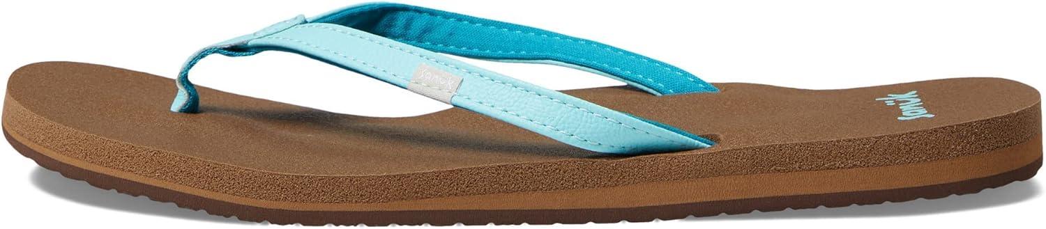 imageSanuk Yoga Joy Vintage Floral  Flip Flops for Women  Yoga Sandals For Women  Womens Beach Sandals  Memory Foam FootbedIsland Paradise