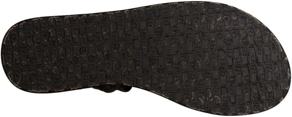 imageSanuk Womens Yoga Sling  Sandals for Women  Yoga Sandals For Women  Memory Foam Footbed  TwoWay Stretch UpperGold