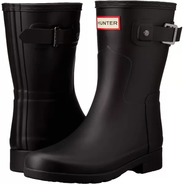 HUNTER Women's Original Refined Short Rain Boots Fashion