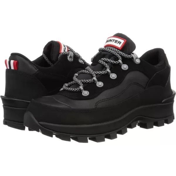 Hunter Explorer Leather Sneakers for Women Offers Synthetic Upper, Textile Lining, and Feel Every Step in Sporty Style