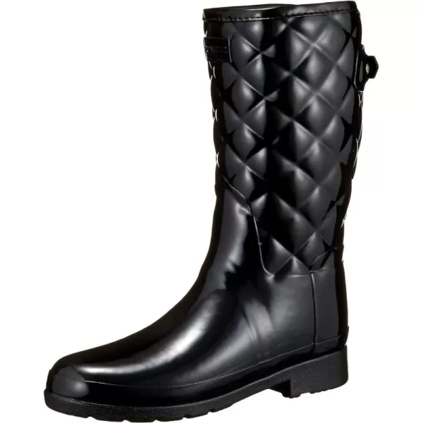 Hunter Footwear Unisex-Adult Refined Short Quilted Gloss Rain Boot