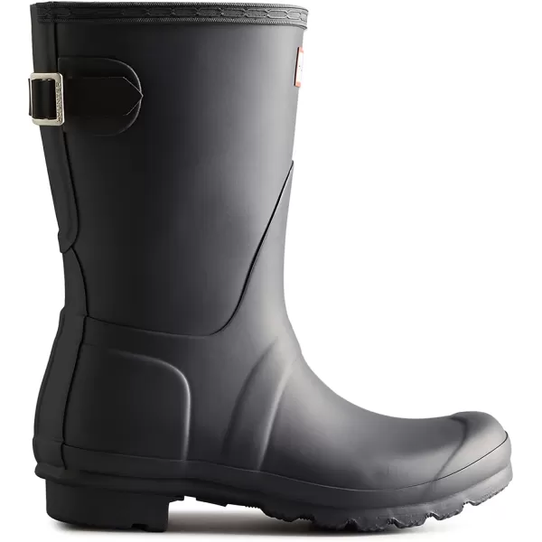 Hunter Original Back Adjustable Short Boots for Women - Rubber Upper with Nylon Lining, Cushioned Footbed, and Buckled Strap