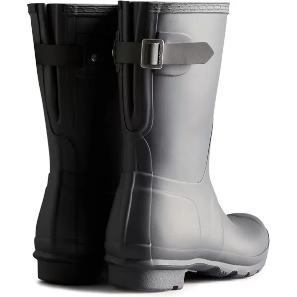 Hunter Original Back Adjustable Short Boots for Women - Rubber Upper with Nylon Lining, Cushioned Footbed, and Buckled Strap