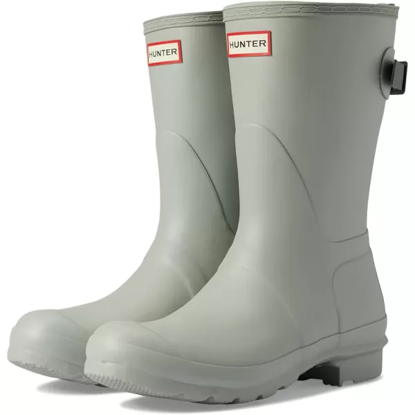 Hunter Original Back Adjustable Short Boots for Women - Rubber Upper with Nylon Lining, Cushioned Footbed, and Buckled Strap