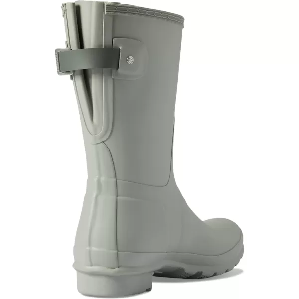 Hunter Original Back Adjustable Short Boots for Women - Rubber Upper with Nylon Lining, Cushioned Footbed, and Buckled Strap