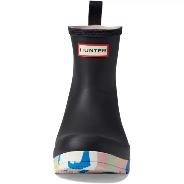Hunter Play Short Splash Boots for Women Offers Rubber Upper, Recycled Polyester Lining, and Round Toe Design