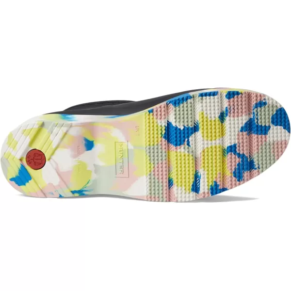 Hunter Play Short Splash Boots for Women Offers Rubber Upper, Recycled Polyester Lining, and Round Toe Design
