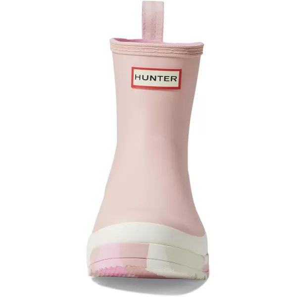 Hunter Play Short Splash Boots for Women Offers Rubber Upper, Recycled Polyester Lining, and Round Toe Design