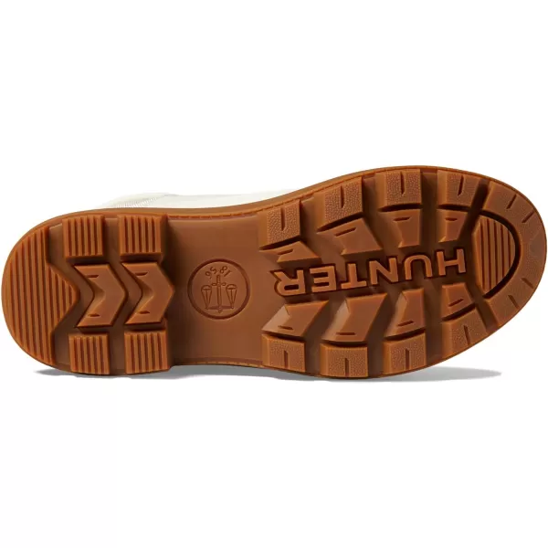 Hunter Rebel Explorer Boots for Women Offers Leather Upper, Textile Lining, and Rubber Lug Outsole