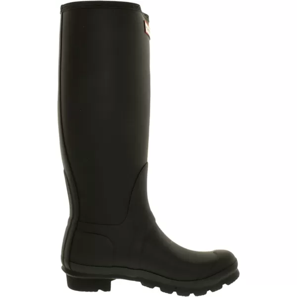 Hunter Womens Original Tall Black Matte Rain Boot - 5 B US US)