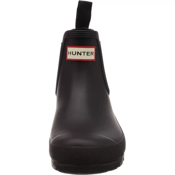 Womens Hunter Original Chelsea Rain Snow Winter Festival Wellington Boot - Black - 5