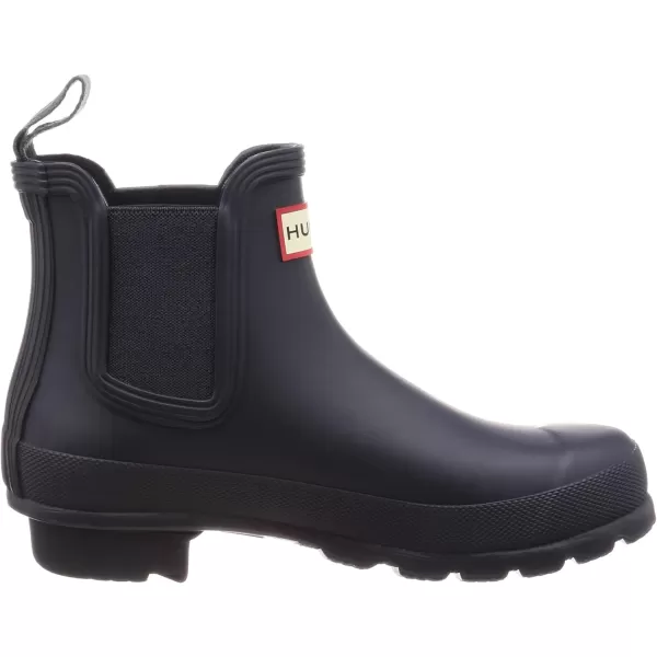 Womens Hunter Original Chelsea Rain Snow Winter Festival Wellington Boot - Midnight - 5