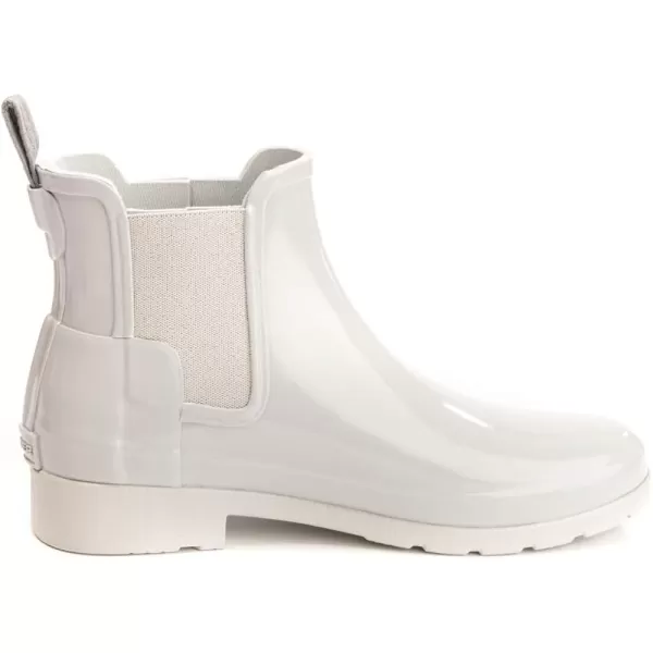 Womens Hunter Original Refined Chelsea Gloss Wellingtons Ankle Rain Boot