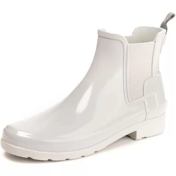 Womens Hunter Original Refined Chelsea Gloss Wellingtons Ankle Rain Boot