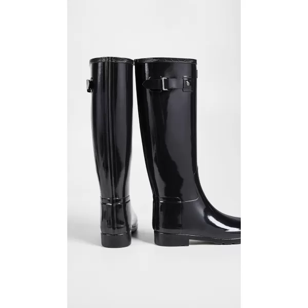 Womens Hunter Original Refined Gloss Wellingtons Snow Winter Rain Boots