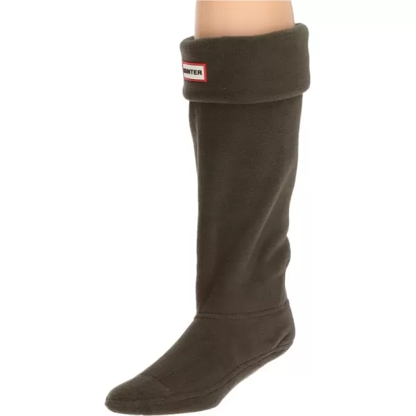 Hunter Boot Socks Dark Olive LG )