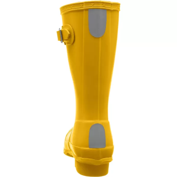 Hunter Original Kids Yellow Rubber Wellingtons Boots