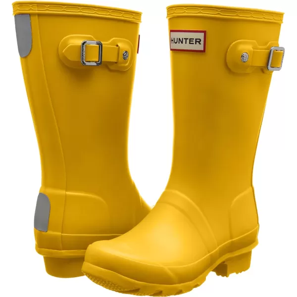 Hunter Original Kids Yellow Rubber Wellingtons Boots