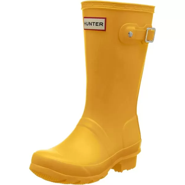 Hunter Original Kids Yellow Rubber Wellingtons Boots