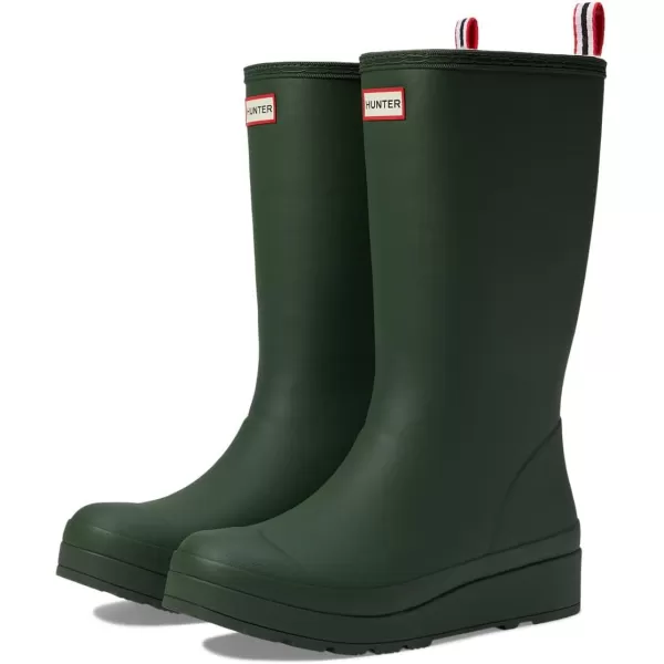 Hunter Play Tall Sherpa Insulated Boots for Women Offers Rubber Construction, Calf-Length Design, and Round Toe Design