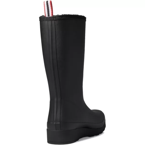 Hunter Play Tall Sherpa Insulated Boots for Women Offers Rubber Construction, Calf-Length Design, and Round Toe Design