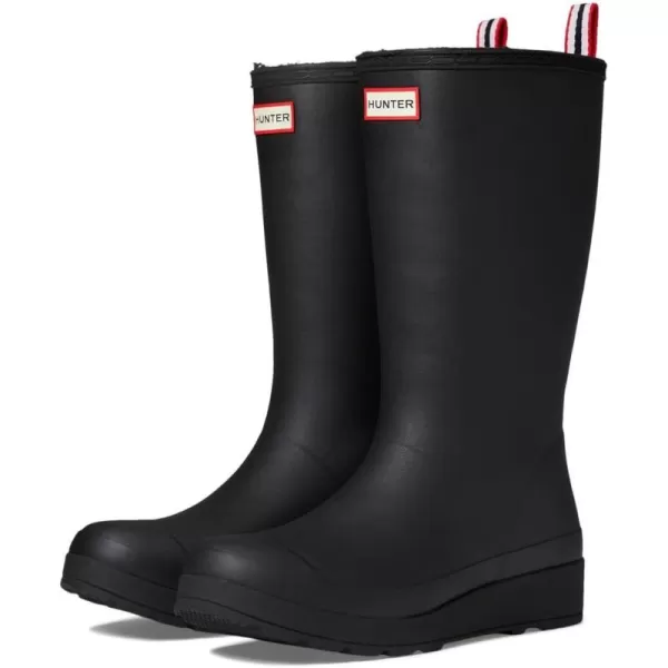 Hunter Play Tall Sherpa Insulated Boots for Women Offers Rubber Construction, Calf-Length Design, and Round Toe Design